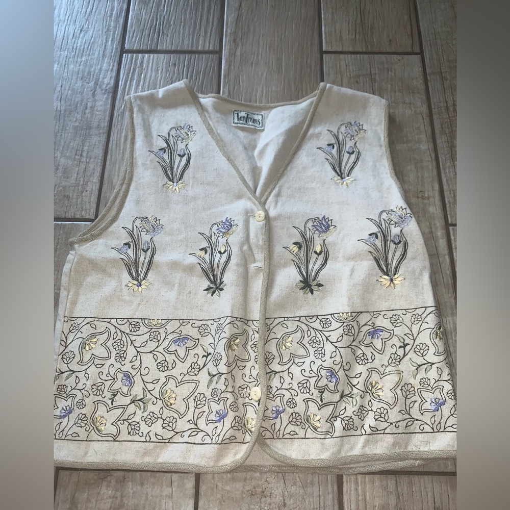 💜vintage womens vest